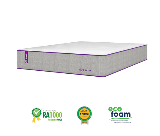 Colchão King Espuma Soft Gel 193x203x28 ULTRA RELAX Smartz