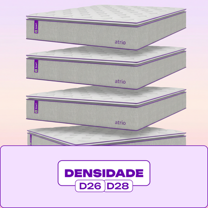 Colchão Ultra Relax Espuma Soft Queen 158x198x28 cm