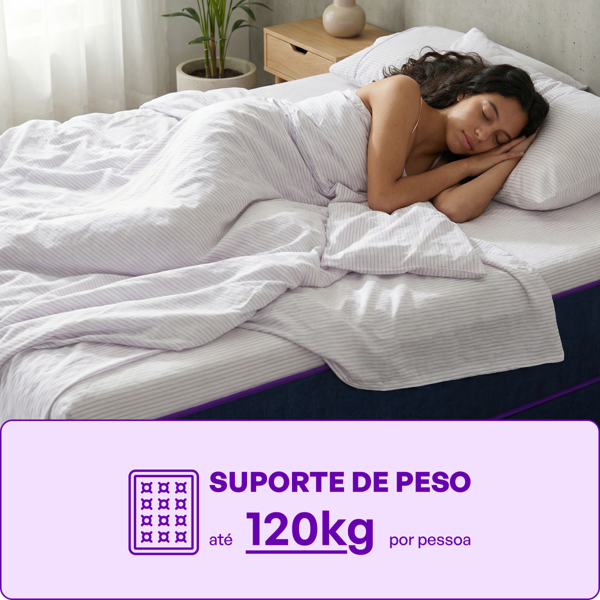 Colchão Casal Molas Ensacadas D28 Pillow 138x188x28 EUROSPRING Smartz