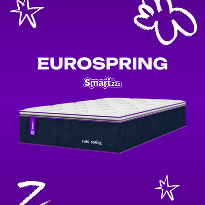 Colchão Solteirão Molas Ensacadas D28 108x198x28 EUROSPRING SmartZzz By Plumatex