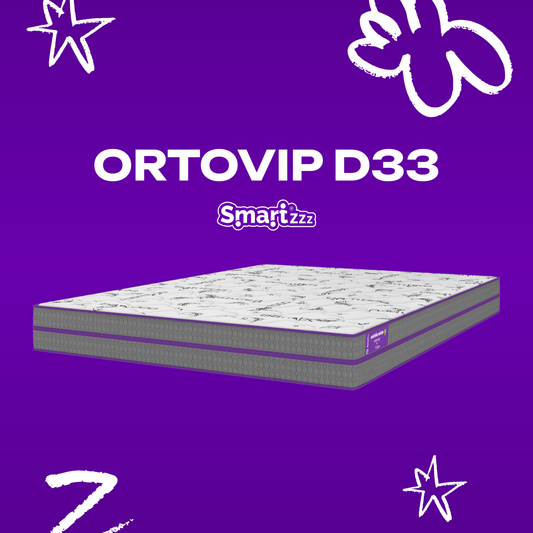 Colchão Casal D33 138x188x18 Ortovip SmartZzz