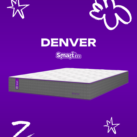Colchão Casal Molas Ensacadas 138x188x22 Denver SmartZzz