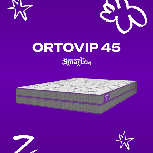 Colchão Casal D45 138x188x24 Ortovip SmartZzz