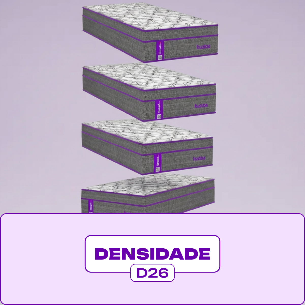 Colchão Solteirão Molas Ensacadas 108x198x25 BÚZIOS Smartz