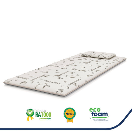 Colchonete Camping  078x188x4 em Napa Plumatex