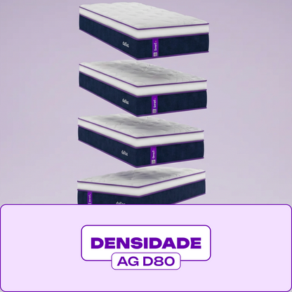 Colchão Casal Molas Ensacadas 138x188x28 DALLAS Smartz