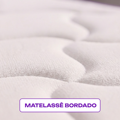 Colchão Casal Molas Ensacadas 138x188x28 DALLAS Smartz