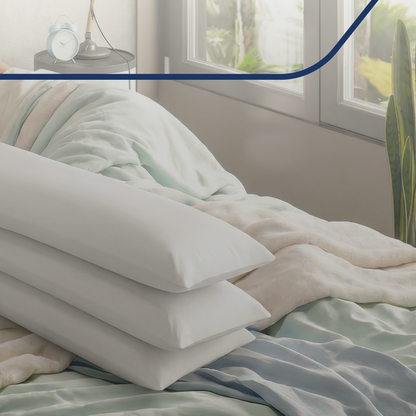 Travesseiro de Corpo Max Body Alpino 142x35x17 Plumatex