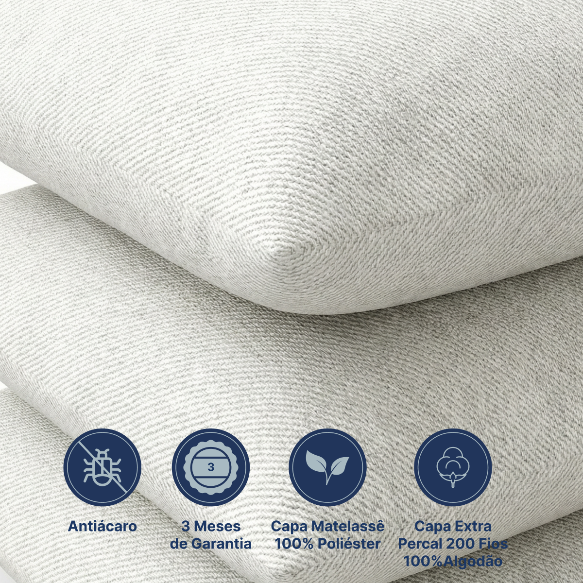 Travesseiro de Corpo Max Body Alpino 142x35x17 Plumatex