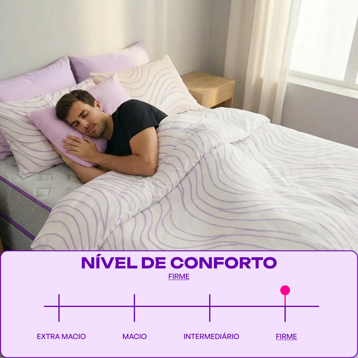 Colchão Solteiro D33 Ortopédico Pillow Flat 88x188x24 MAXRELAX Smartz