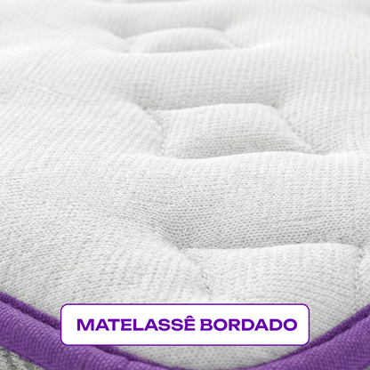 Colchão Solteiro D33 Ortopédico Pillow Flat 88x188x24 MAXRELAX Smartz