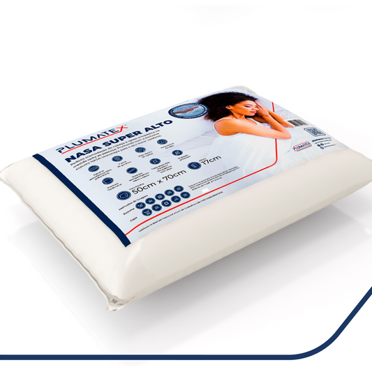 Travesseiro Nasa Viscoelástico Super Alto 50x70x17Plumatex