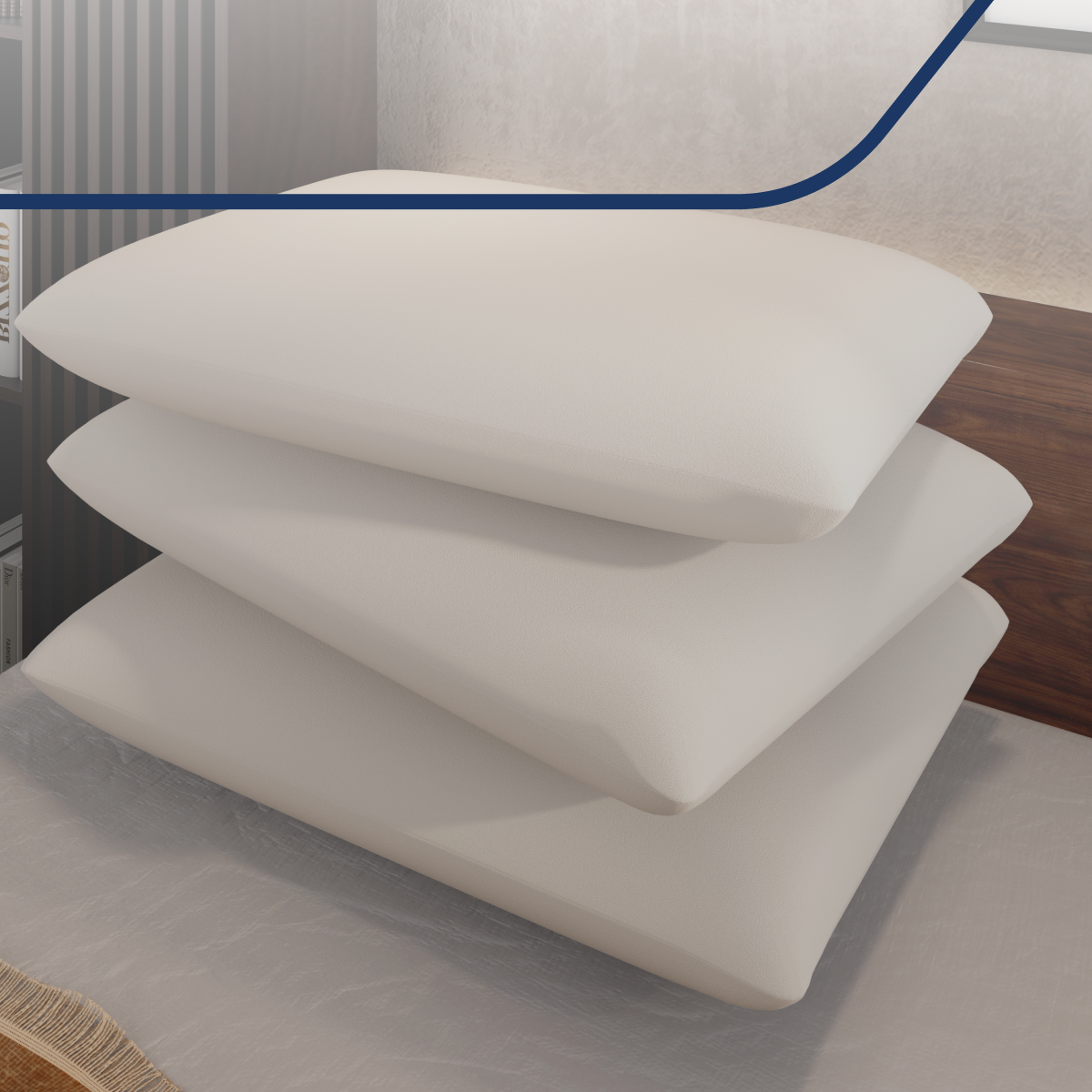 Travesseiro Sintético de Latex+ Unique