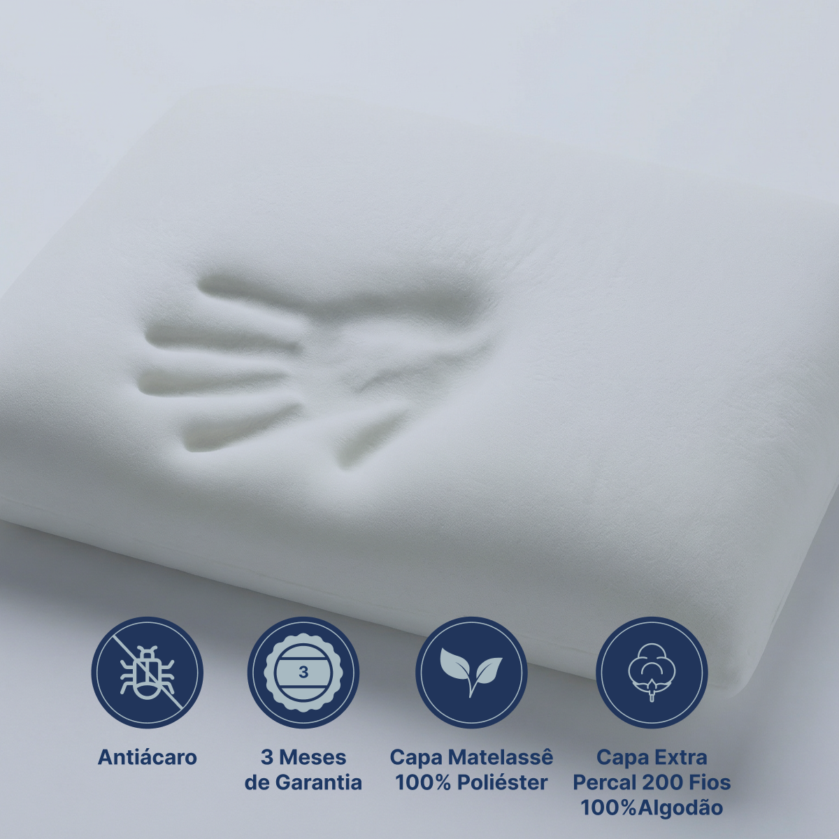 Travesseiro Sintético de Latex+ Unique