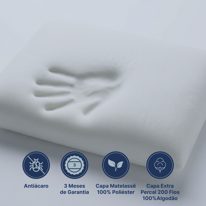 Travesseiro Sintético de Latex+ Unique