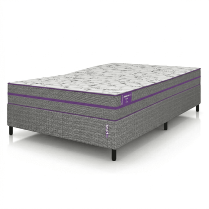 Cama Box Casal D45 Ortovip 138x188x62 Smartz