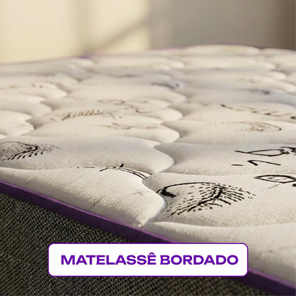 Colchão Casal D45 138x188x18 Ortovip Smartz