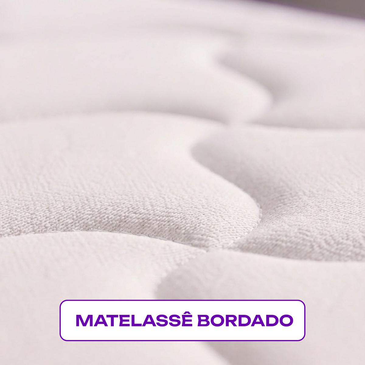 Colchão Solteirão Molas Ensacadas 108x198x28 DALLAS Smartz