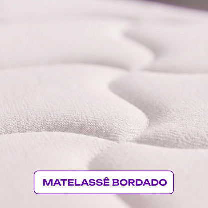 Colchão Solteirão Molas Ensacadas 108x198x28 DALLAS Smartz