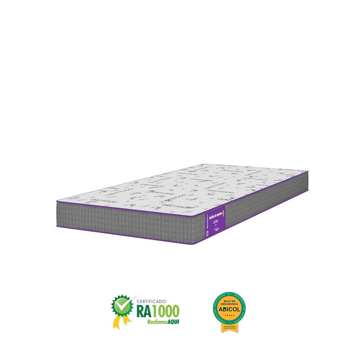 Colchão Berço D20 70x150x12 Acction Smartz