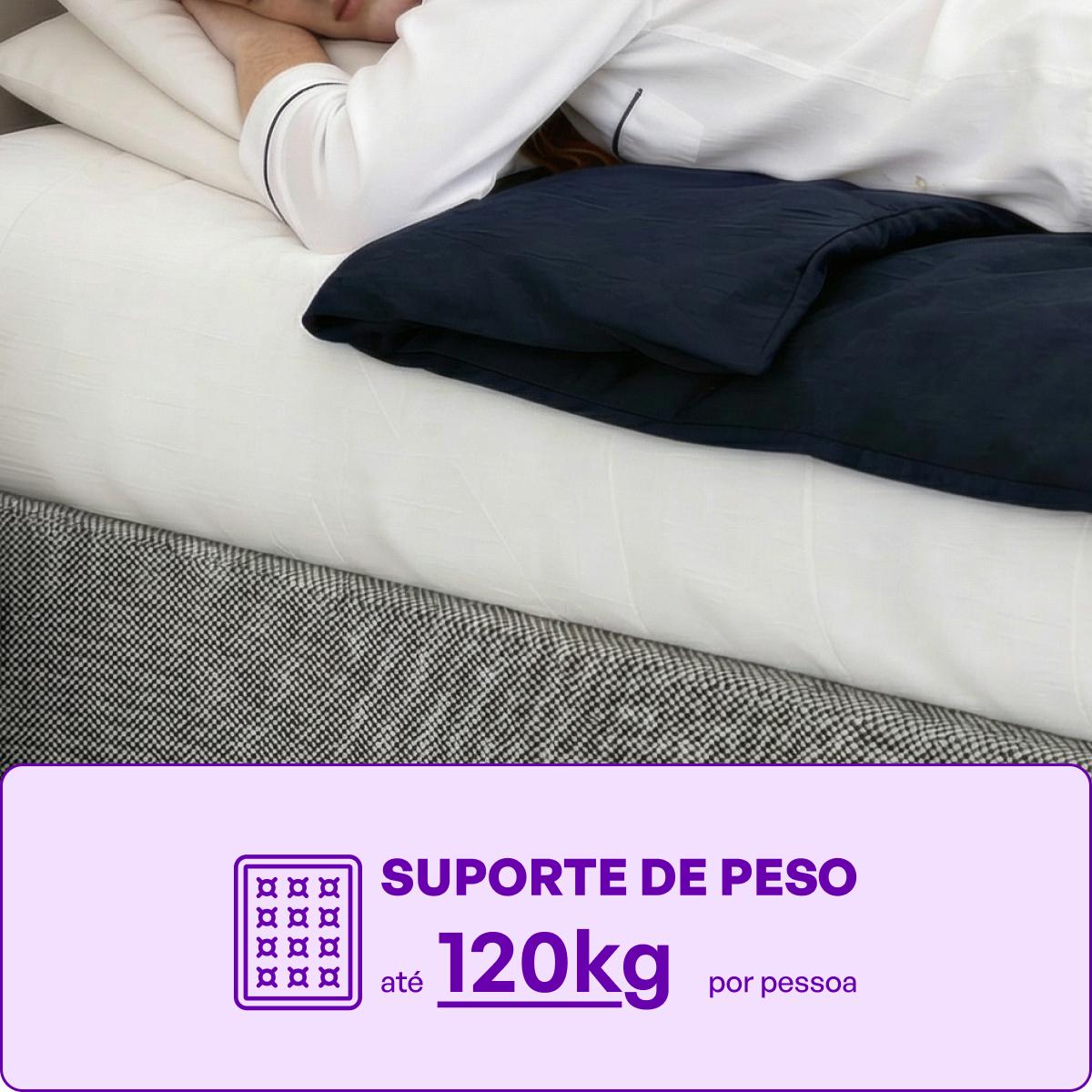 Cama Box com Colchão  Solteiro  D20 Acction  88x188 Smartz