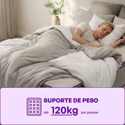 Cama Box Com Colchão Solteirão D26/D28 108 X 198  ATRIO Smartz