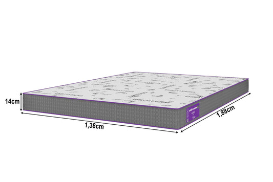 Colchão Casal D28 138x188x14 Acction Smartz