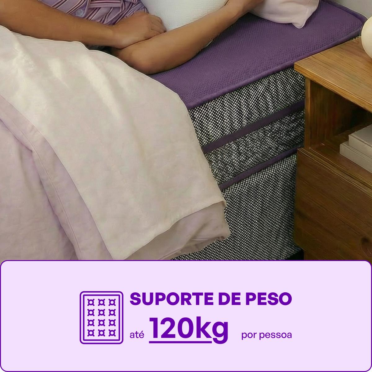 Cama Box Casal D45 Ortovip 138x188x62 Smartz