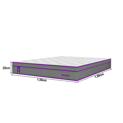 Cama Box Queen Molas Pocket Búzios Smartz