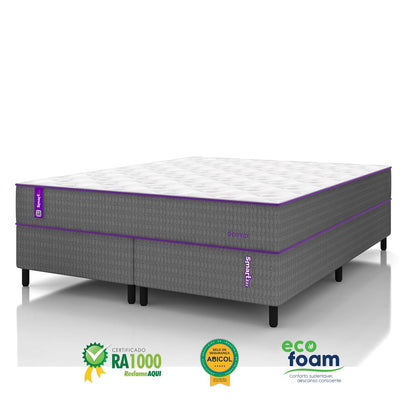 Cama Box Queen Molas Pocket Denver Smartz
