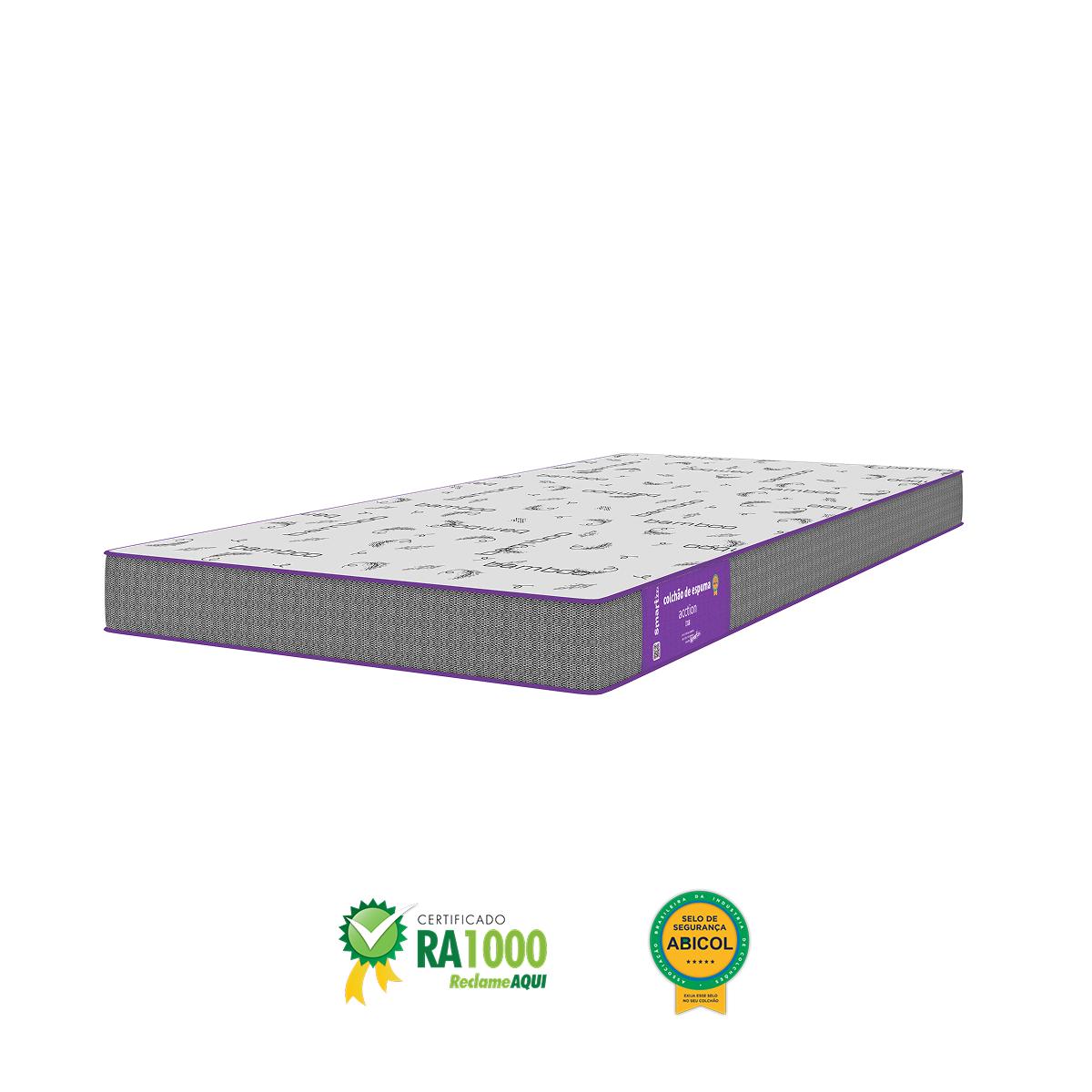 Colchão Berço D18 70x150x10 Acction Smartz