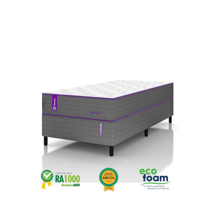 Cama Box Solteiro Molas Denver Smartz