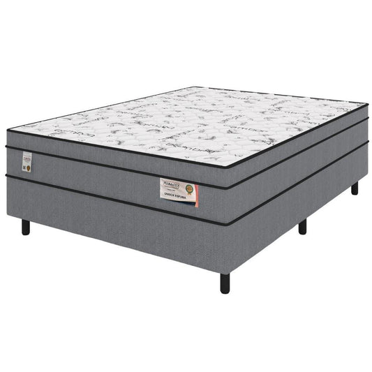 Cama Box Casal Conjugado Molas Ensacadas 138x188x59 Plumatex