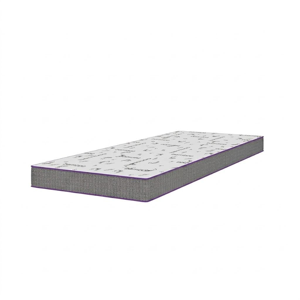 Cama box  solteiro com colchão acction D20 78x188x14 Smartz