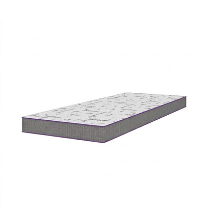 Cama box  solteiro com colchão acction D20 78x188x14 Smartz