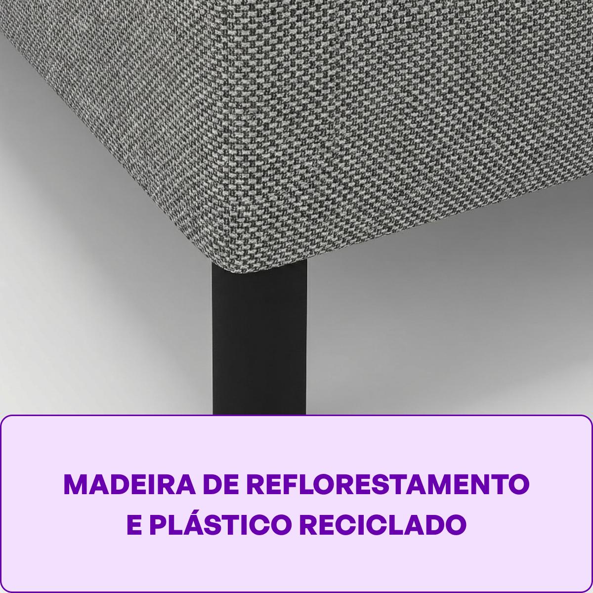 Base Solteiro 79x188x25 Kupon Smartz