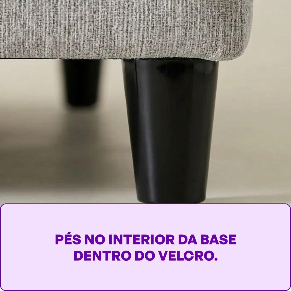 Cama Box com Colchão  Solteiro D33 Acction  78x188x Smartz
