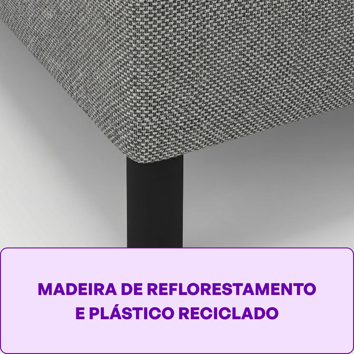 Cama Box com Colchão Solteiro  D33 Acction 88x188 Smartz